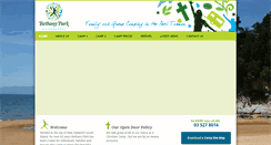 Desktop Screenshot of bethanypark.co.nz